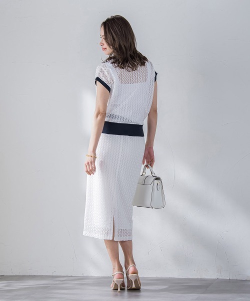 Viaggio Blu（ビアッジョブルー） カーディガン バルファスレース