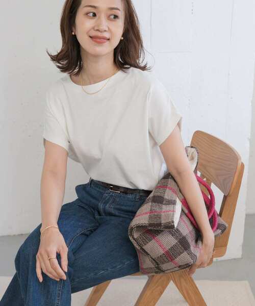 「URBAN RESEARCH DOORS」 半袖カットソー MEDIUM ミント レディース