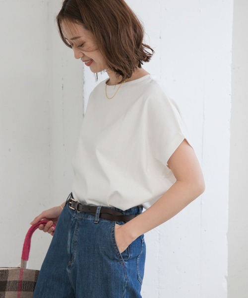 「URBAN RESEARCH DOORS」 半袖カットソー MEDIUM ミント レディース
