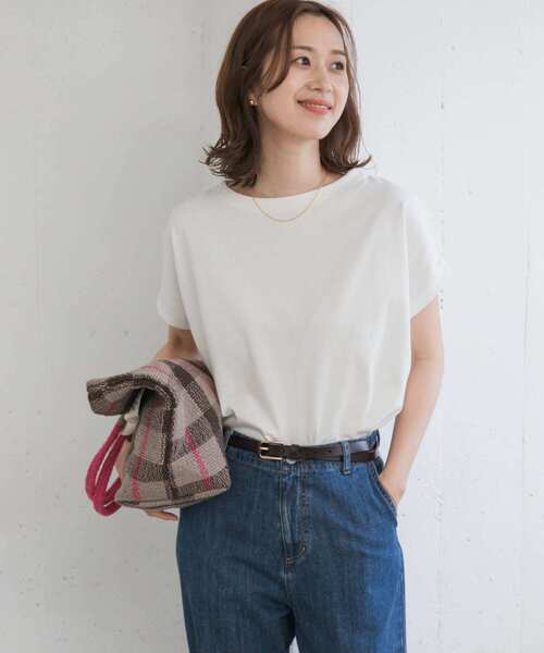 「URBAN RESEARCH DOORS」 半袖カットソー MEDIUM ミント レディース