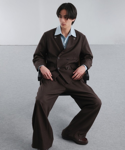 Adoon plain ジャケット テーラードジャケット 「セットアップ対応