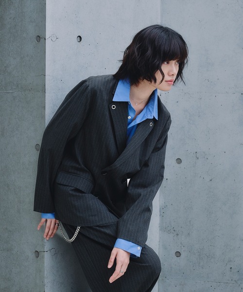 Adoon plain ジャケット テーラードジャケット 「セットアップ対応