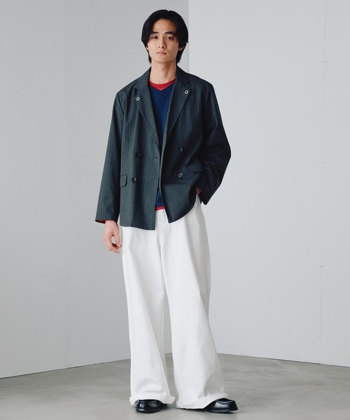 Adoon plain ジャケット テーラードジャケット 「セットアップ対応