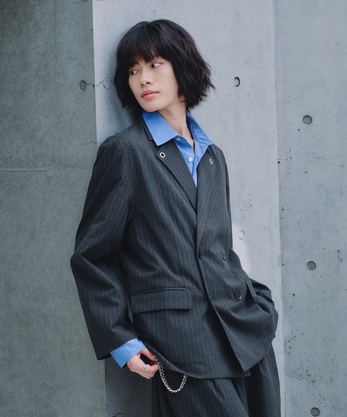 Adoon plain ジャケット テーラードジャケット メンズ レディース