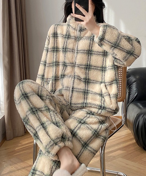 Lace Ladies（レースレディース） パジャマ ルームウェア チェック柄