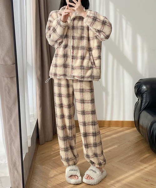 Lace Ladies（レースレディース） パジャマ ルームウェア チェック柄