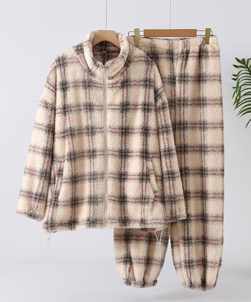 Lace Ladies（レースレディース） パジャマ ルームウェア チェック柄