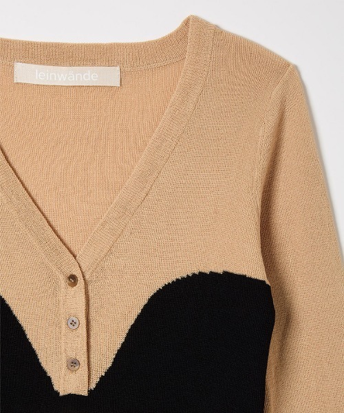 leinwande（ラインヴァンド） ニット セーター Bra Intarsia Knit