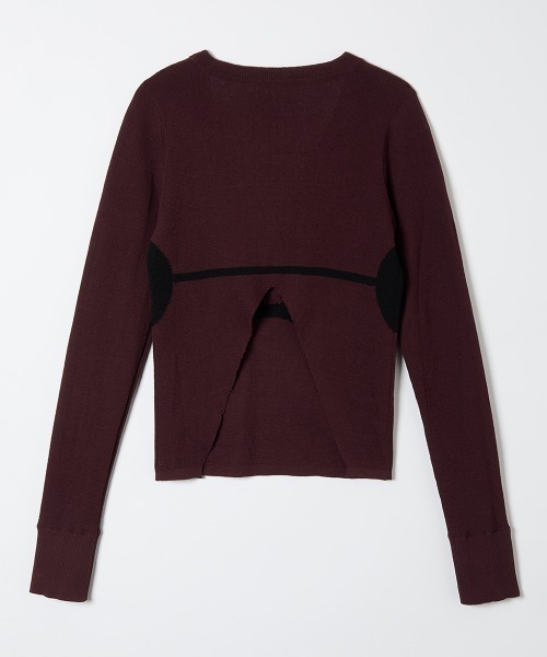 leinwande（ラインヴァンド） ニット セーター Bra Intarsia Knit