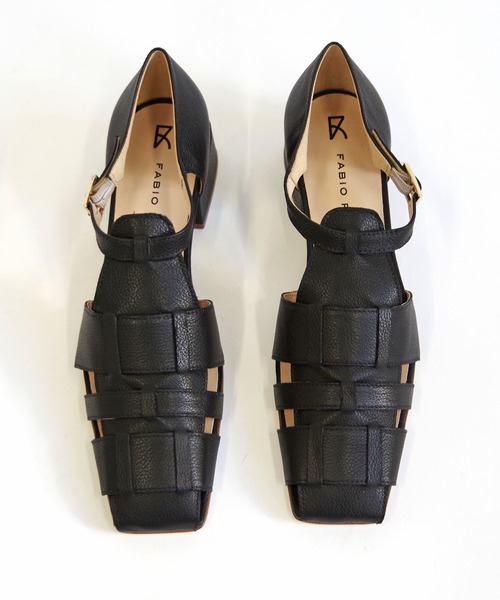 「Fabio Rusconi」 ヒールサンダル 36 ブラック レディース_画像5