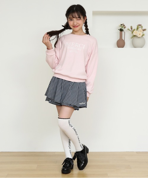 PINKHUNT（ピンクハント） トレーナー 前刺繍トレーナー 0959K キッズ