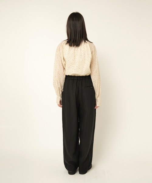 「RNA-N」 スラックス FREE ネイビー レディース_画像5