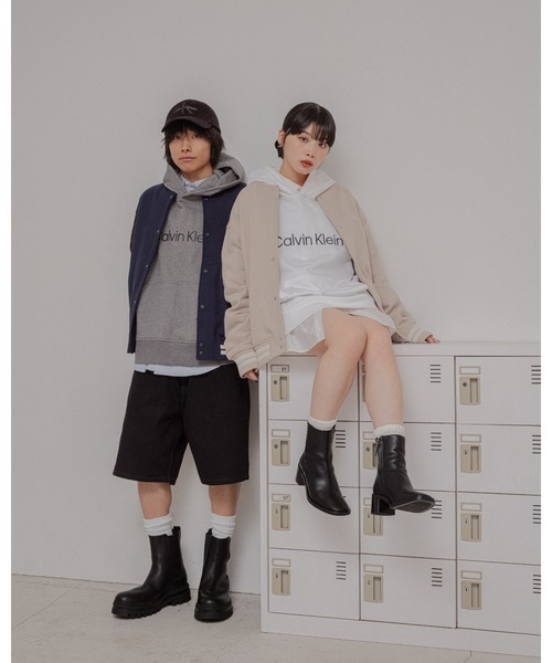 Calvin Klein（カルバン・クライン） スタジャン ジャケット - バー