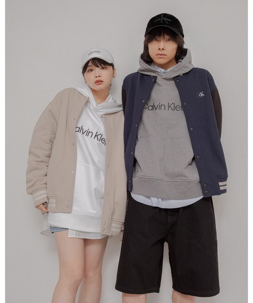 Calvin Klein（カルバン・クライン） スタジャン ジャケット - バー