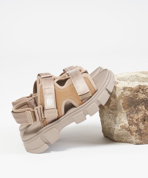 「SHAKA」 フラットサンダル 25 ベージュ系その他 レディース_画像8