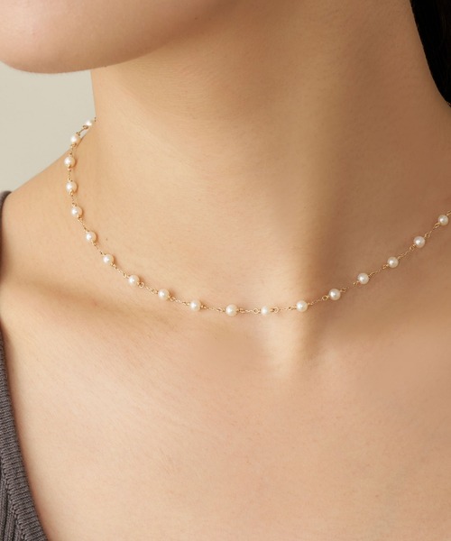 va vendome aoyama ネックレス K10YG 淡水パール ネックレス