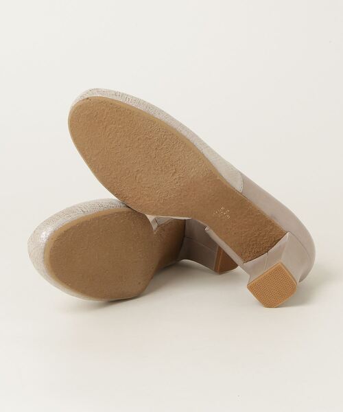 「Mode et Jacomo」 パンプス 23cm グレー レディース_画像3