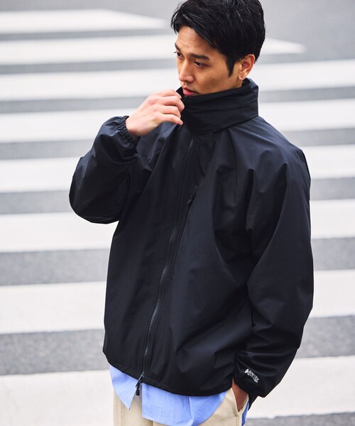 「+phenix」 ジップアップブルゾン LARGE セージグリーン メンズ_画像3