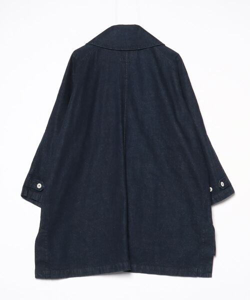 グランマママドーターのコート(ネイビー)M 未使用 GRANDMA MAMA DAUGHTER（グランマママドーター） コート 1 ネイビー