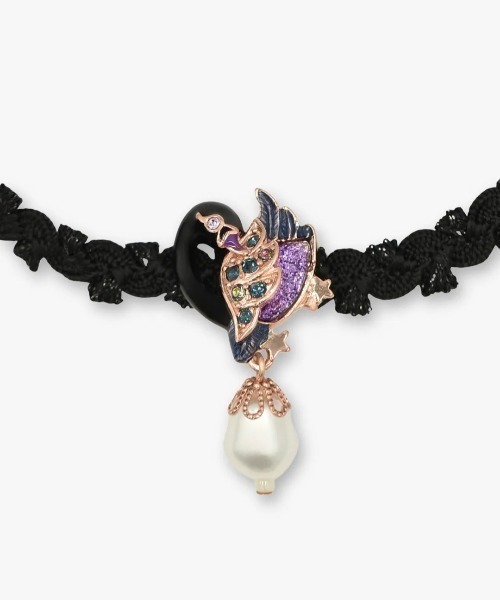 ANNA SUI（アナスイ） チョーカー ブラックスワンモチーフ チョーカー 