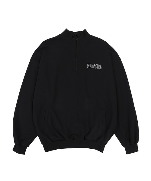 「PUNYUS」 スウェットカットソー 4 グリーン レディース_画像8