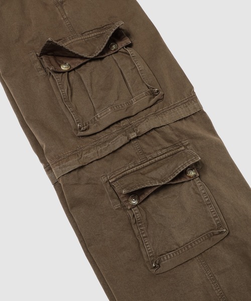 ERL（イーアールエル） カーゴパンツ UNISEX ZIP-OFF CARGO PANTS