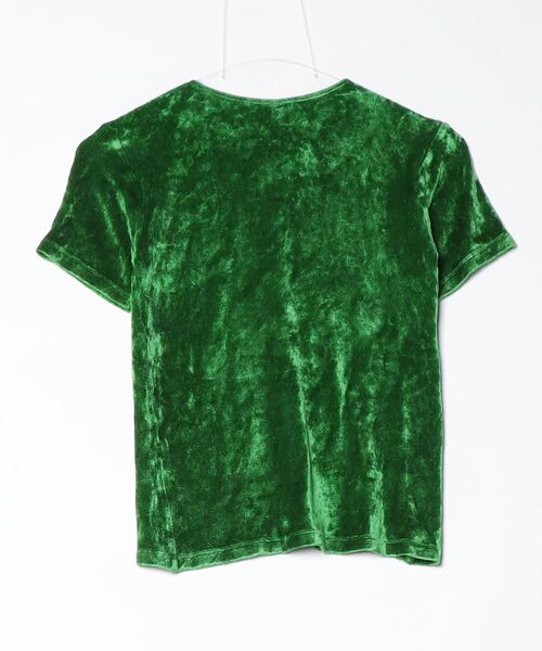 「BASERANGE」 半袖Tシャツ S グリーン レディース_画像2