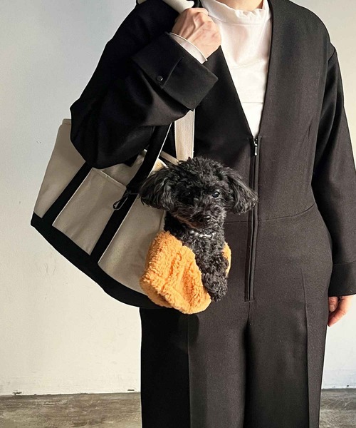 ペットキャリー pet carry canvas tote　M