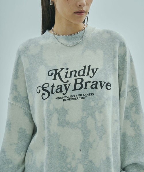 Novelbright スウェット ROSE BUD（ローズバッド） トレーナー スウェット (mag.by c)BLEACH L