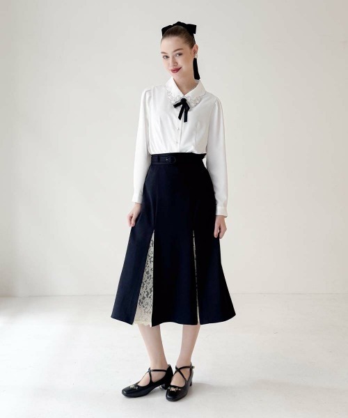 an another angelus（アンアナザーアンジェラス） スカート レース切替