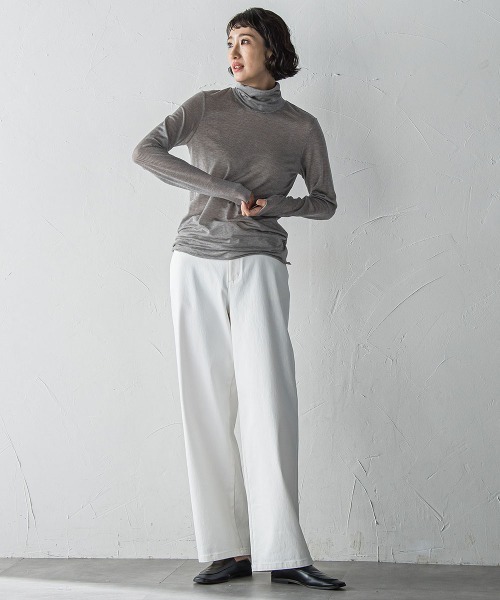 la.f（ラ・エフ） ジーンズ デニム デニムパンツ ”暖かさも洒落感も