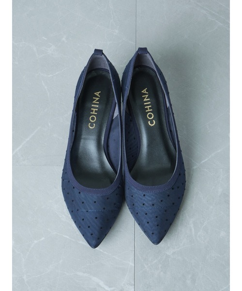 【くるとん】COHINA,パンプス,21.5cm COHINA」 パンプス 21 ネイビー レディース : ZOZOTOWN Yahoo!店