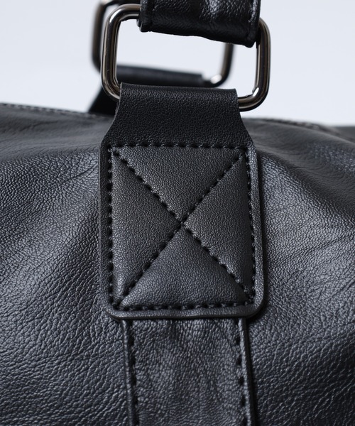 FUNALIVE（ファンアライブ） ボストンバッグ フェイクレザー 大容量