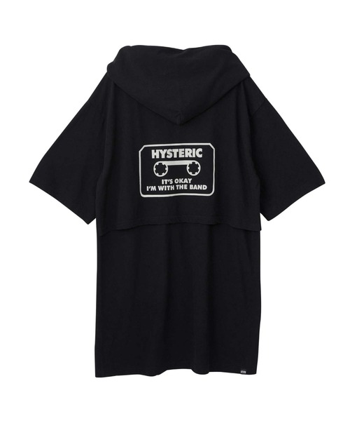 「HYSTERIC GLAMOUR」 半袖ワンピース FREE グレー レディースの画像