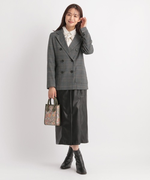 「Andemiu」 テーラードジャケット FREE ベージュ レディース_画像7