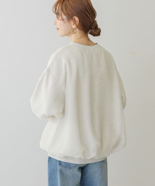 「AMERICAN HOLIC」 スウェットカットソー L チャコールグレー レディース_画像4