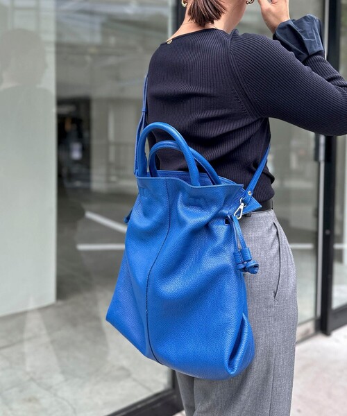 「AULENTTI」 2WAYバッグ FREE ブルー レディース_画像2