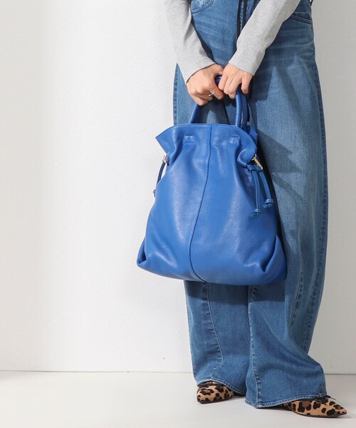 「AULENTTI」 2WAYバッグ FREE ブルー レディース_画像6