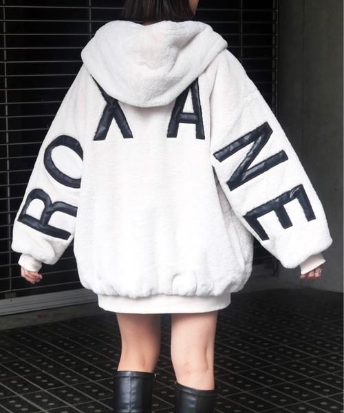 FUN ブルゾン アウター ファーロゴブルゾン レディース : ZOZOTOWN