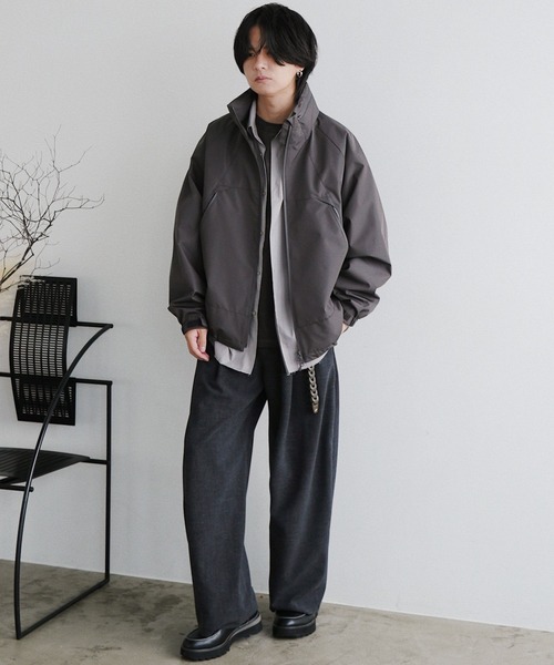 「WYM LIDNM」 ブルゾン M アッシュブラウン メンズ_画像3