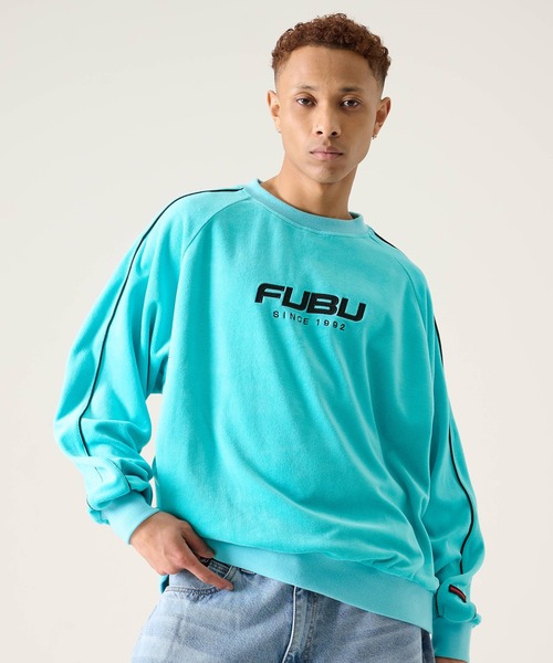 FUBU（フブ） トレーナー スウェット ブランド Velour Pullover