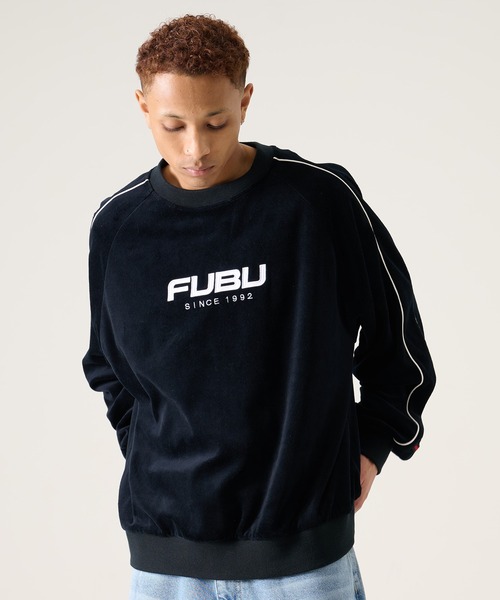 FUBU（フブ） トレーナー スウェット ブランド Velour Pullover