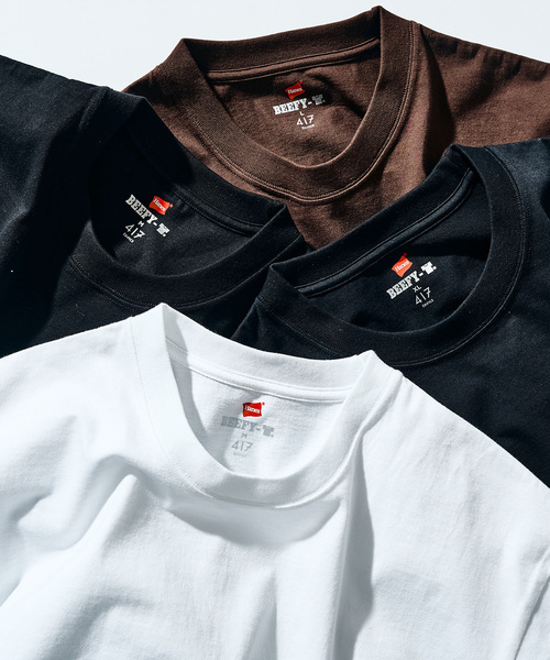 417 EDIFICE（フォーワンセブンエディフィス） tシャツ 「Hanes × 417