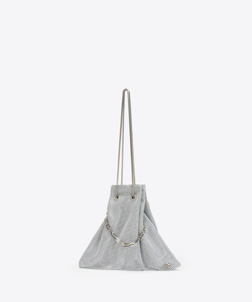 BIGOTRE ショルダーバッグ ONE SIZE シルバー レディース : ZOZOTOWN