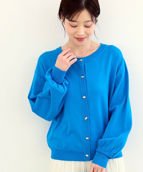 le.coeur blanc（ルクールブラン） カーディガン 「WEB限定アイテム