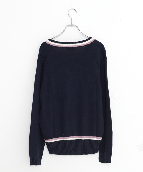 「EASTBOY」 長袖ニット L ベージュ レディース_画像6