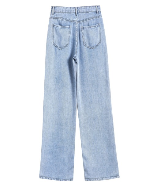 「HANDO」 デニムパンツ X-LARGE ブルー レディース_画像8