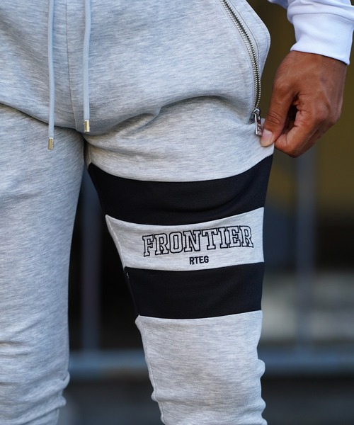 「adamsJUGGLER」 「RTEG」イージーパンツ X-LARGE グレー メンズ_画像8