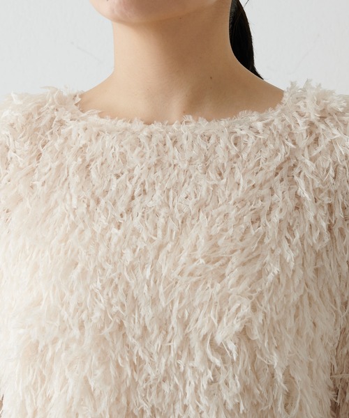 「Whim Gazette」 「GEMINI」長袖カットソー FREE オフホワイト レディース_画像5