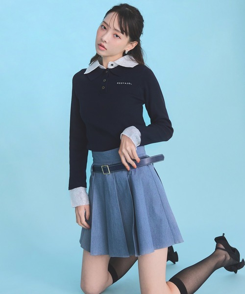 REDYAZEL（レディアゼル） スカート ローベルトインナーパンツプリーツ